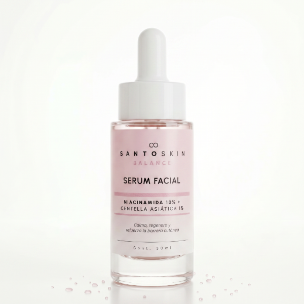 Producto - Santo Skin Serum Facial Balance Niacinamida y Centella Asiatica 30ml