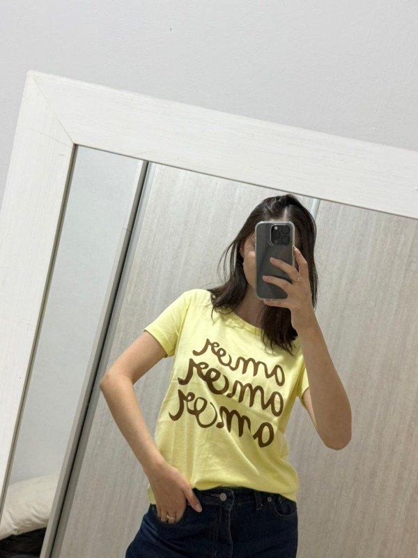 Producto - Remera Amor amarrila