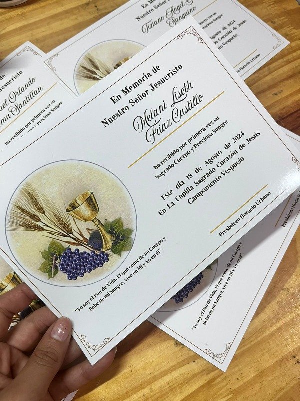 Producto - Impresión Diploma A5 Glossy