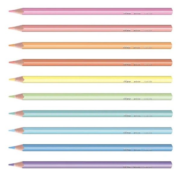 Producto - Lapices de Color Filgo X 10 Largos Pastel PN 401 E10 - 3
