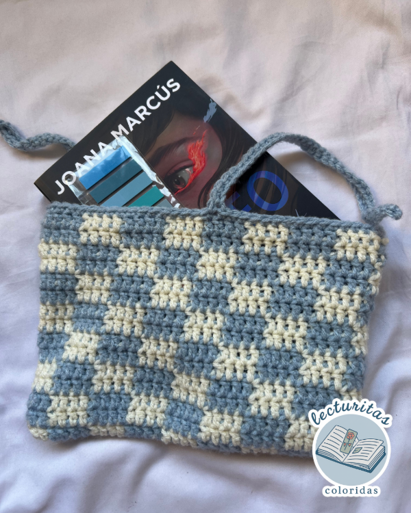 Producto - Funda cuadritos para libros de crochet