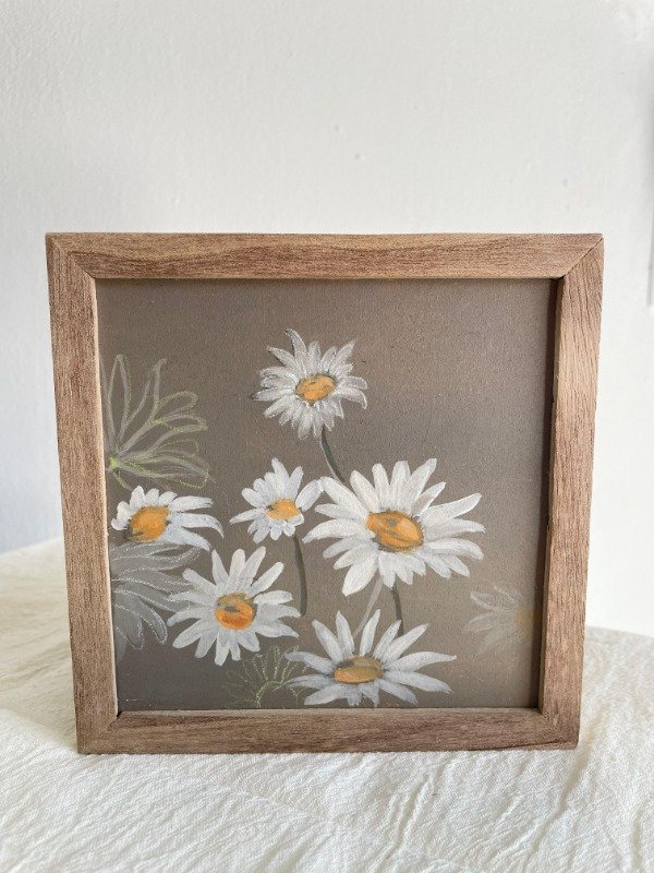 Producto - Pintura Margaritas por Analía Godoy