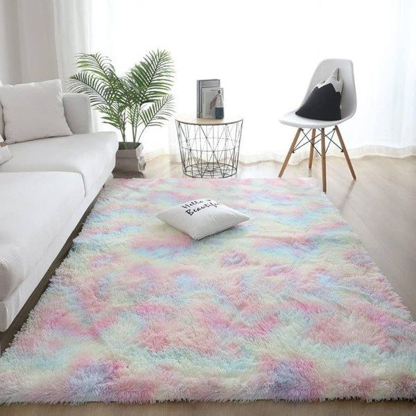 Producto - Alfombra nórdica Unicornio Pastel