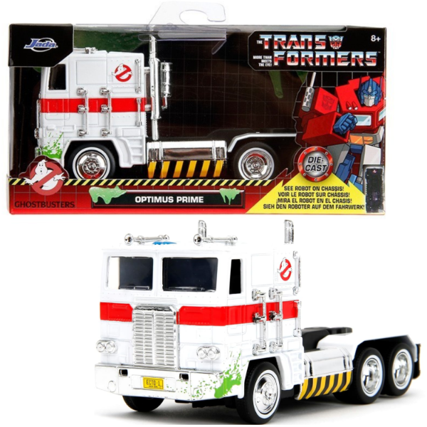 Producto - Transformers Optimus Prime Ghostbuster Edition Jada Toys