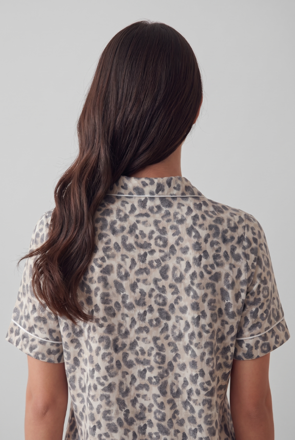 Producto - TANZANIA PIJAMA CAMISA M/C Y SHORT CON BOLSILLOS - 3