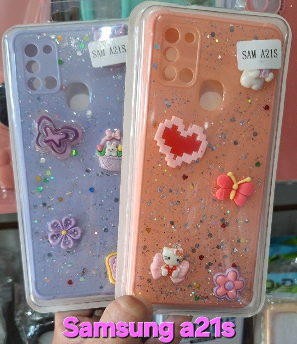 Producto - Fundas brillo reforzadas Sanrio. Samsung a21s