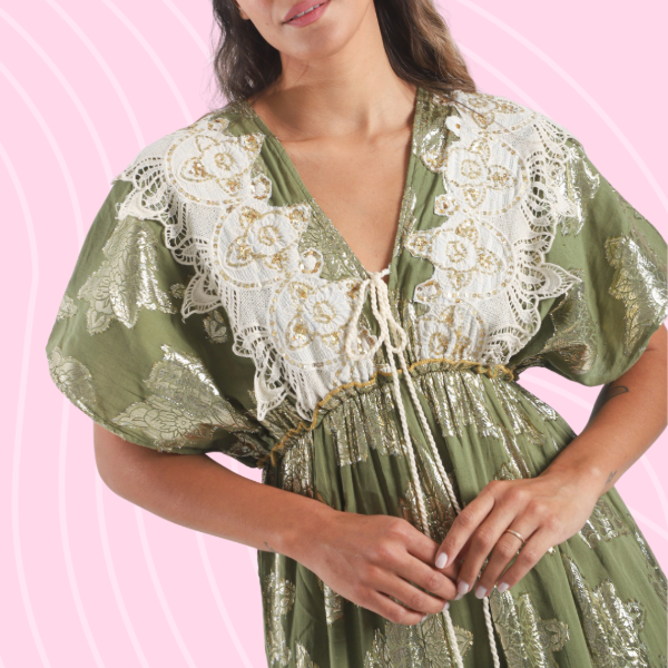 Producto - VESTIDO LOTUS VERDE