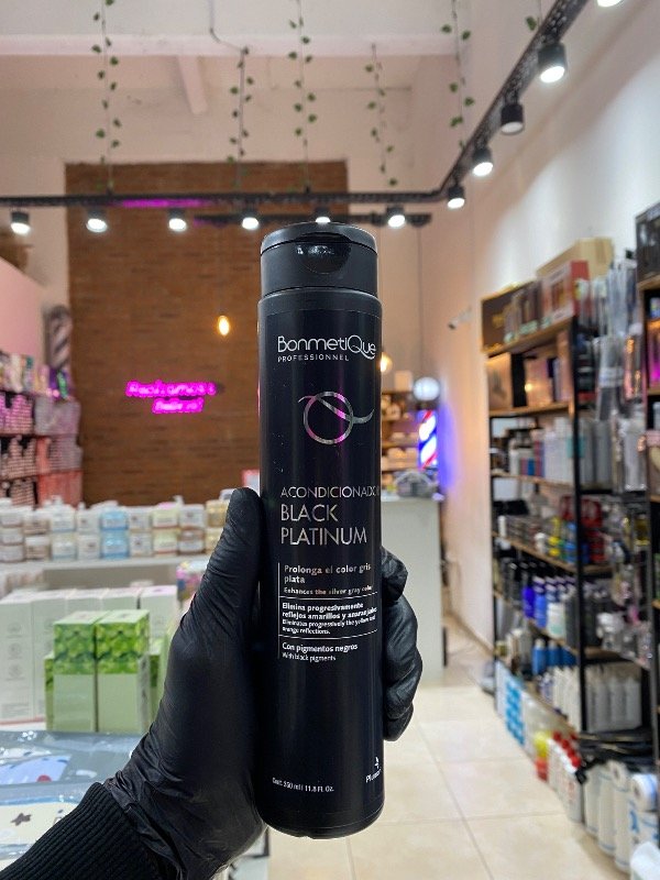 Producto - Acondicionador Matizador Negro 350ml BonmetiQue