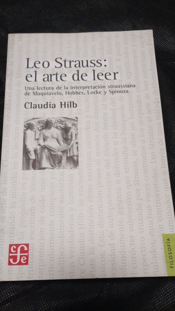 Producto - LEO STRAUSS:EL ARTE DE LEER