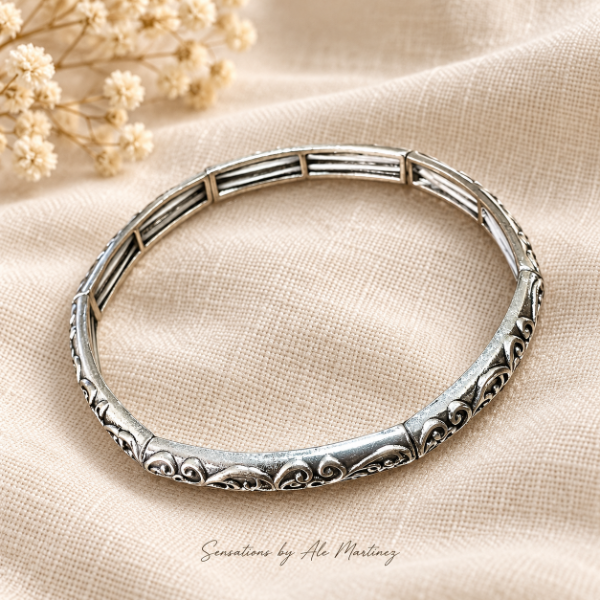 Producto - Pulseras elastizadas línea turquesa - 1