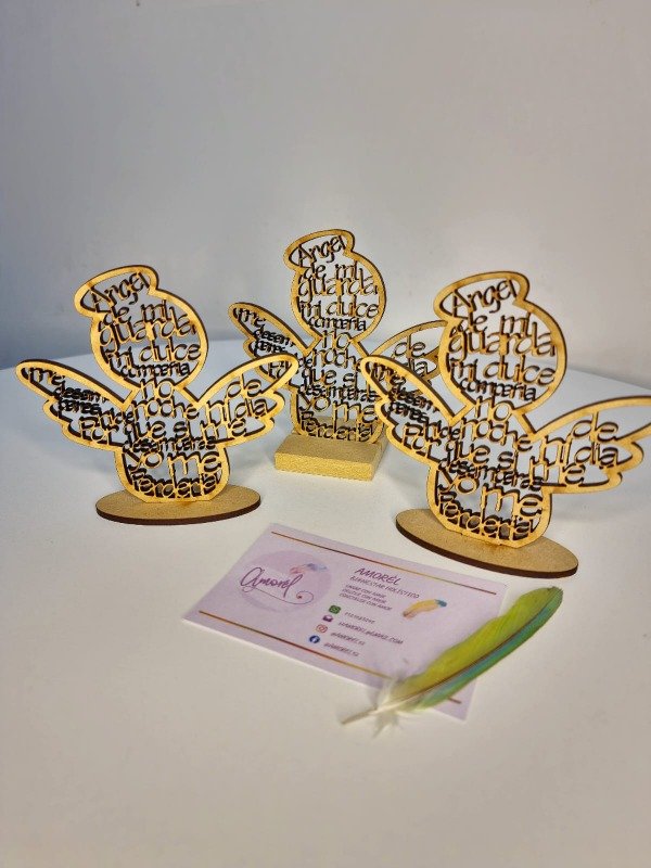 Producto - Ángelitos de la Guarda con la Oración grabada