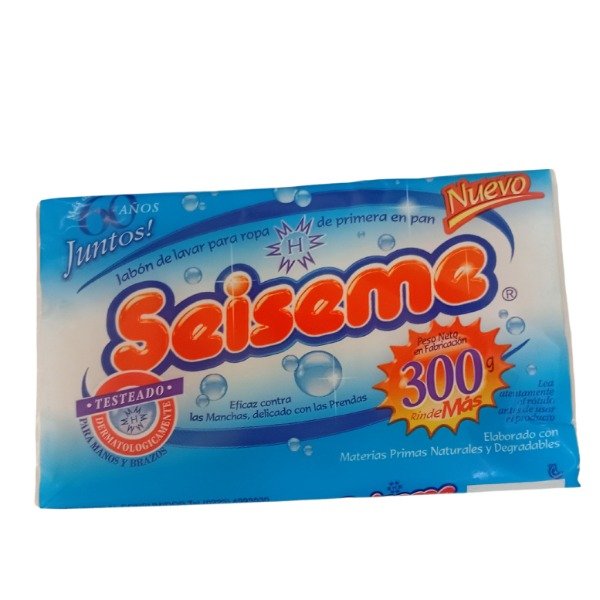 Producto - JABON PAN SEISEME 300GR