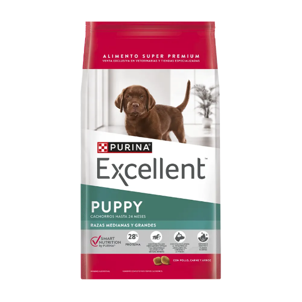 Producto - EXCELLENT PUPPY RAZA MEDIANA / GRANDE POLLO 20 KG