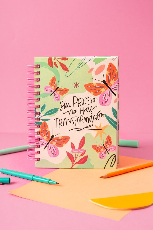 Producto - AGENDA PARA PINTAR PERPETUA (2 DÍAS POR HOJA)  TRANSFORMACION