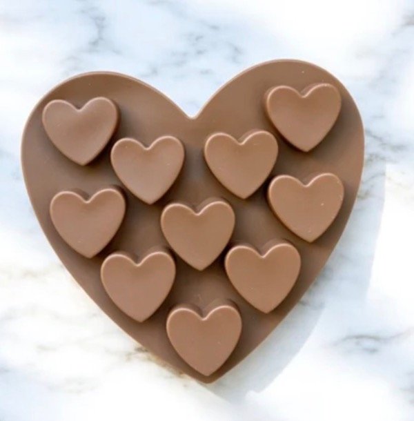Producto - MOLDE SILICONA X10 CORAZONES - 0