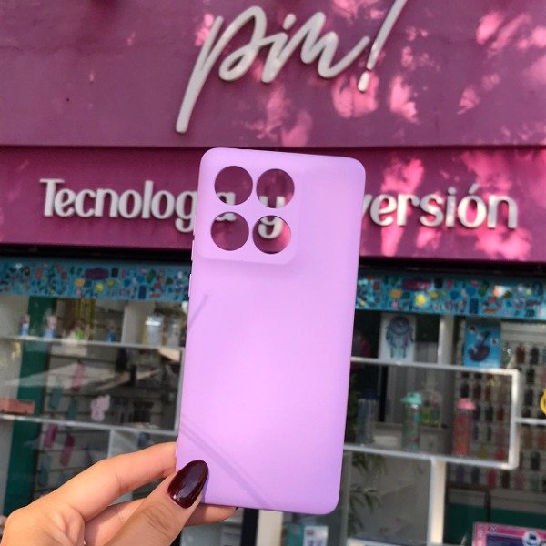 Producto - Motorola Edge 60 Fusion Silicone Case Lila