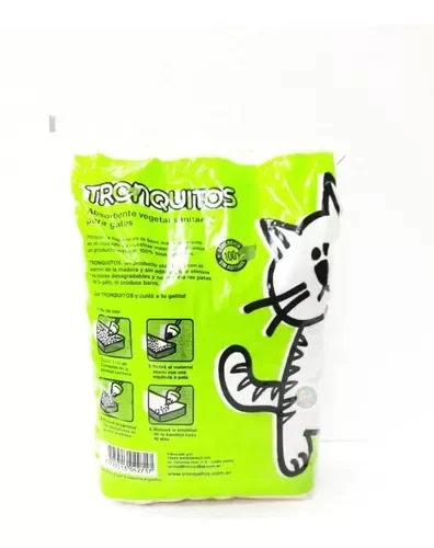 Producto - Absorbente Vegetal  Sanitarios para Gatos