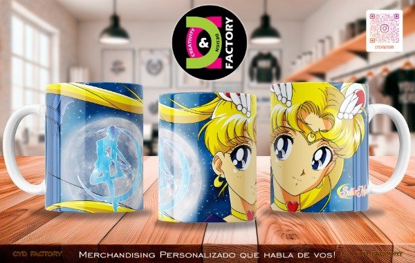 Producto - Taza - Anime - Sailor Moon - TZ-RT-BL-11OZ-153-ANM-SM