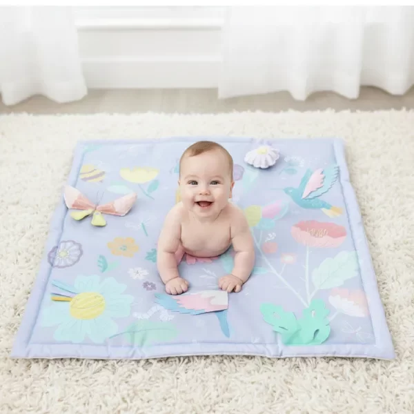 Producto - manta sensorial bichos y flores