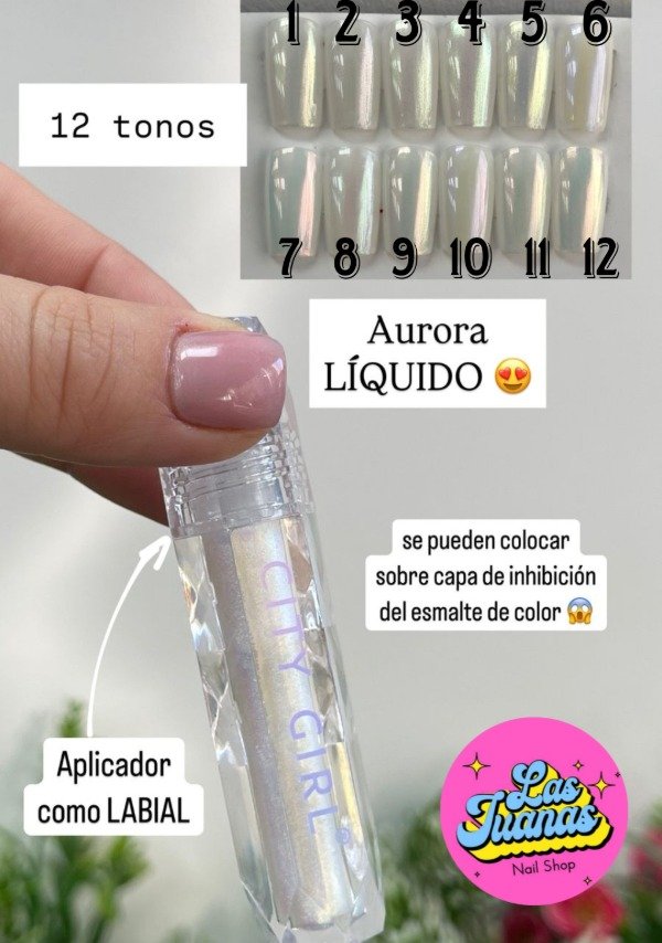 Producto - Aurora Líquido con aplicador City Girl