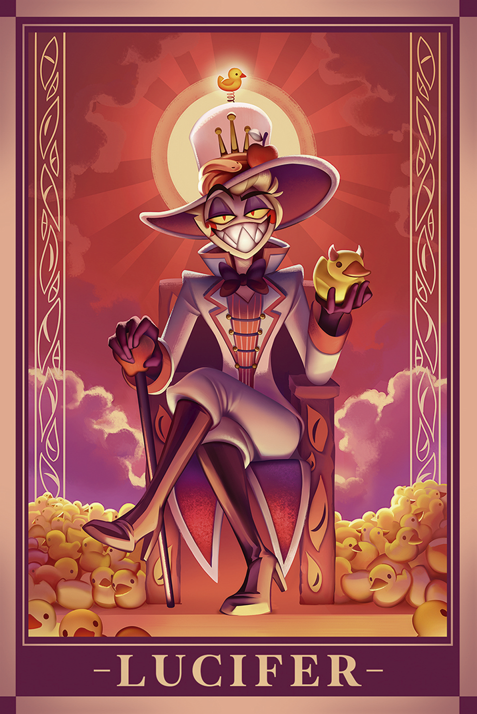 Producto - Estampita Lucifer