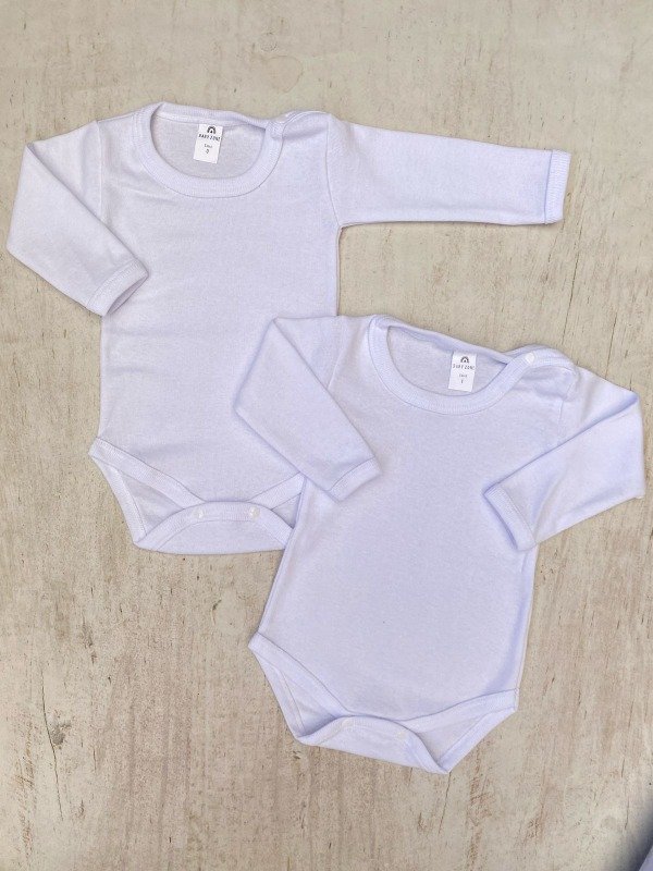 Producto - Body blanco liso 12/24M pack x6 unid