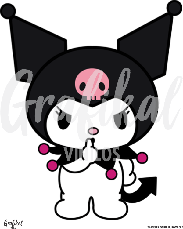 Producto - Transfer Color Kuromi 002