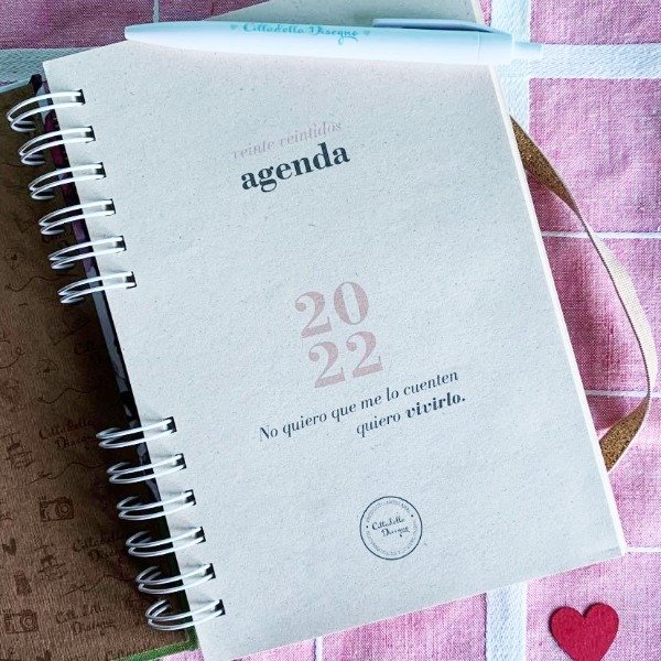 Agenda Semanal 2022 Personalizada - Cittadella Disegno
