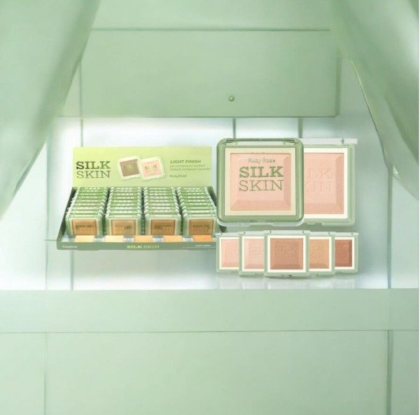 Producto - POLVO COMPACTO SILK SKIN - RUBY ROSE