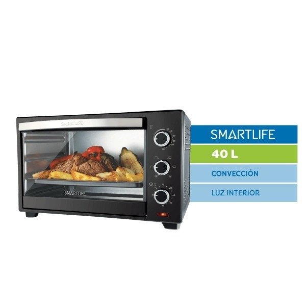 Producto - HORNO ELÉCTRICO SMARTLIFE 40L CON CONVECCIÓN SL-TO0040PN