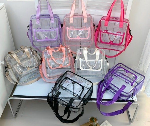 Producto - Bolso morral transparente impermeable