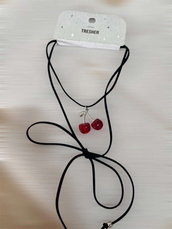Producto - Choker Red Cherry