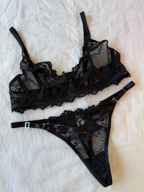 Producto - CONJUNTO ENCAJE CON ARO