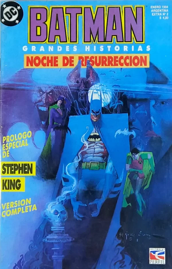 Producto - GRANDES HISTORIAS - BATMAN: NOCHE DE RESURRECCIÓN