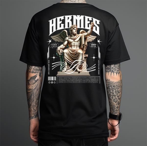 Producto - Remera Oversize Urban Hermes Mitologia