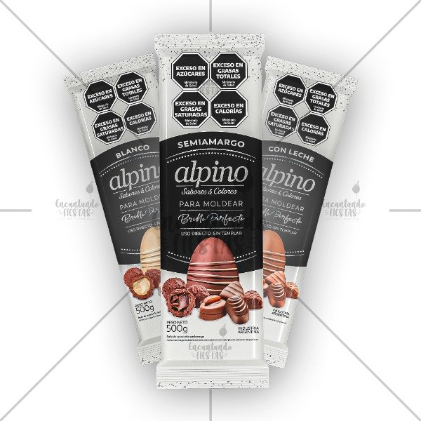 Producto - Chocolate Baño de Reposteria Alpino 500gr