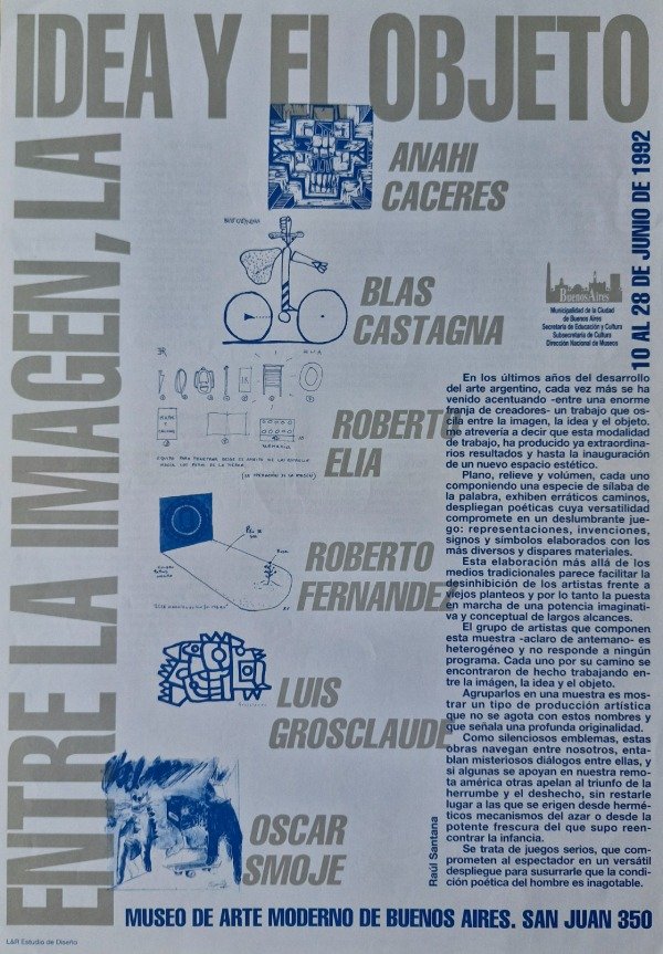 Producto - Entre la imagen, la idea y el objeto - Museo de Arte Moderno, 1992 - 0
