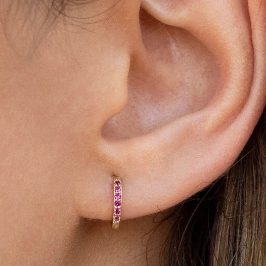 Producto - Argolla Venus Dorado Rosa
