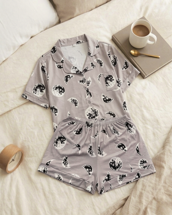 Producto - Pijama camisero moon
