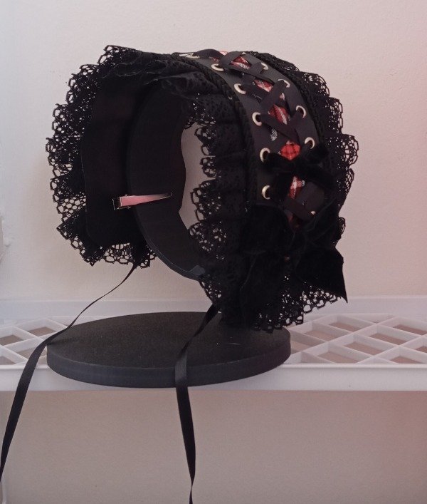 Producto - Headdress escosés rojo