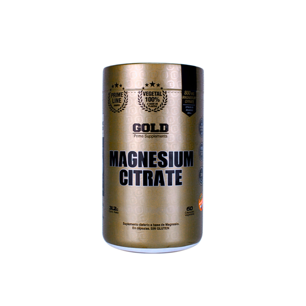 Producto - Citrato de Magnesio Gold Nutrition x 60caps