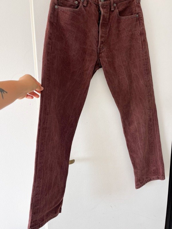Producto - Jean Levi's 501 Bordeaux - 3