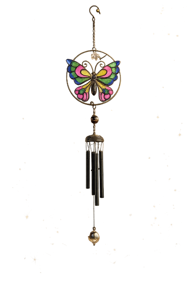 Producto - Llamador Mariposa Vitrofusion 65 cm