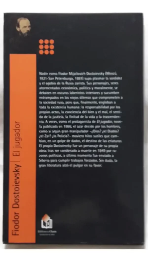 Producto - Clarin Biblioteca De La Literatura El Jugador Fiodor Dostoievsky (usado) - 1