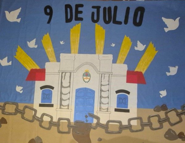 Producto - 9 de julio Casa con cadenas 2 m x 1.50