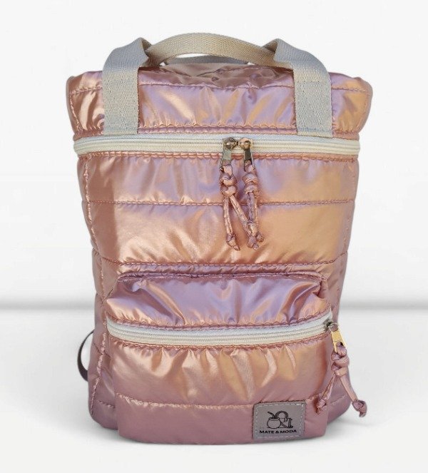 Producto - Mochi Matera Puffer Rosa