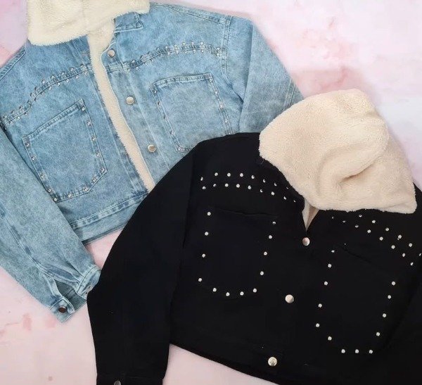 Producto - CAMPE JEAN CON CORDERITO Y TACHAS