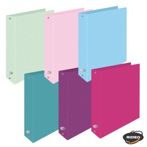 Producto - Carpeta Escolar 3x40 Rideo Line Pastel