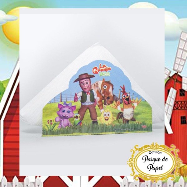 Producto - Servilletero Granja de Zenón (c/15 servilletas)