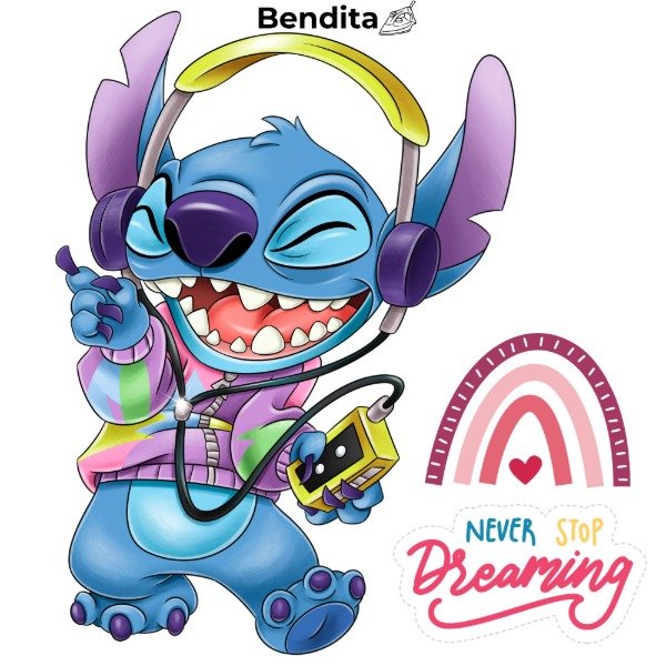 Producto - Bendita Plancha Stich